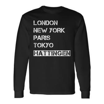 Meine Stadt Geburtort & Heimatliebe Hattingen Langarmshirts - Geschenkecke