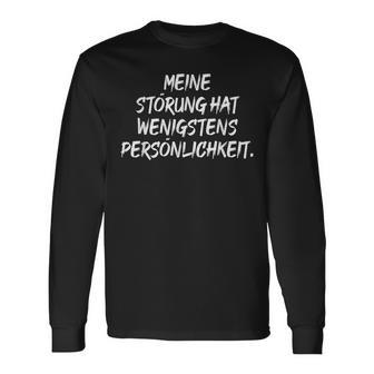 Meine Störung Hat Wenigstens Personality Proud Antisocial Langarmshirts - Seseable