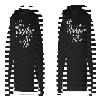 Member Vip With Crown For Groups Clubs Commit Teams Long Sleeve T-Shirt - Monsterry