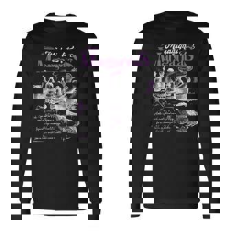 Midnight Witch Margaritas Halloween Magical Cocktails Long Sleeve T-Shirt - Seseable
