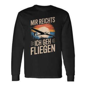 Mir Reicht Ich Geh Fliegen Langarmshirts - Geschenkecke