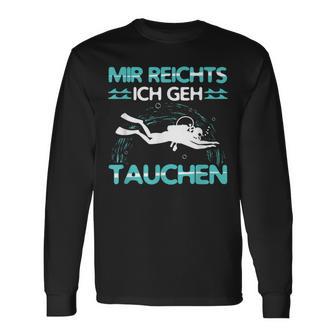 Mir Reichts Ich Geh Diving Outfit Diving Langarmshirts - Geschenkecke