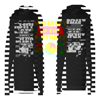 Mommy Of The Birthday Boy Toy Familly Matching Story Bday Long Sleeve T-Shirt - Thegiftio UK