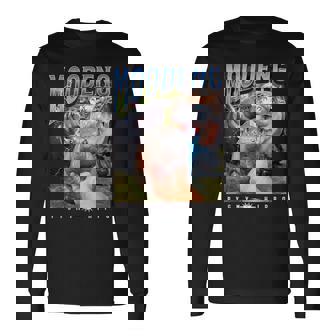 Moo-Deng El Famoso Hipopótamo Cerdito Moodeng Camiseta de manga larga - Regaloses