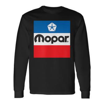 Mopar Retro Flag Logo Langarmshirts - Geschenkecke