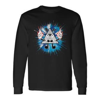 Mountain Gravity Oregon Usa Adventure Awaits Falls Life Eye Long Sleeve T-Shirt - Seseable