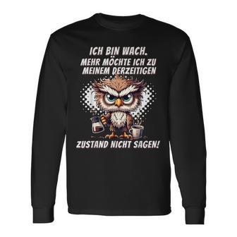 Müde Faul Ich Will Schlafen Pyjamas Morgenmuffel Langarmshirts - Geschenkecke