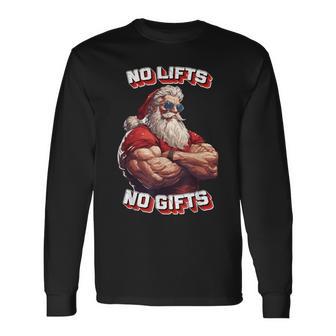 No Lifts No Buff Santa Langarmshirts - Geschenkecke