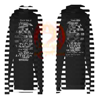 Do Not Meddle In The Affairs Of Dragons Fantasy Long Sleeve T-Shirt - Seseable