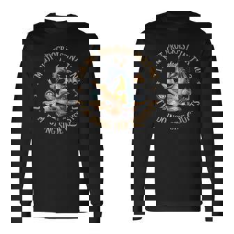 Not Procrastinating Side Quests Rpg Gamer Dragons Cool Long Sleeve T-Shirt | Mazezy