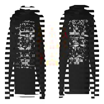 Nutcracker Christmas Xmas Family Matching Pajamas Ornaments Long Sleeve T-Shirt - Thegiftio UK