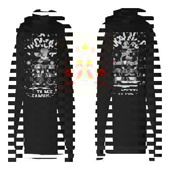 Nutcracker Team Mouse Christmas Ballet Merry Christmas Long Sleeve T-Shirt - Monsterry