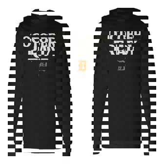 October Ready For Ready Tiger Long Sleeve T-Shirt | Mazezy