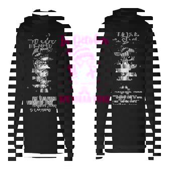 October We Wear Pink Ghost Halloween Breast Cancer Awareness Long Sleeve T-Shirt | Mazezy