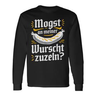 Oktoberfest Weisswurst Zuzeln Langarmshirts - Geschenkecke