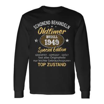 Oldtimer Baujahr 1949 Geborenintage 1949 Birthday Langarmshirts - Geschenkecke