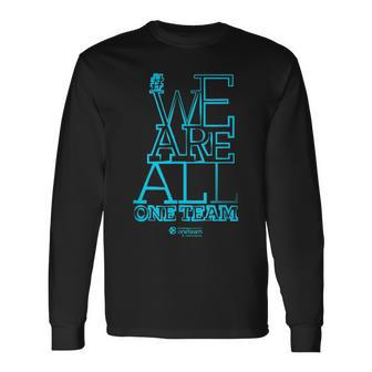 We Are All One Team Langarmshirts - Seseable