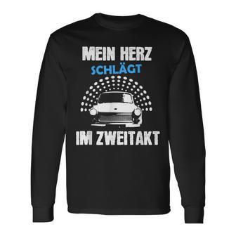 Ostdeutschland Ossi Zwei Takter Trabbi Idea Langarmshirts - Geschenkecke