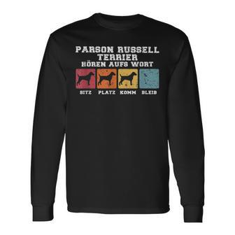 Parson Russell Terrier Hören Aufs Wort Langarmshirts - Geschenkecke