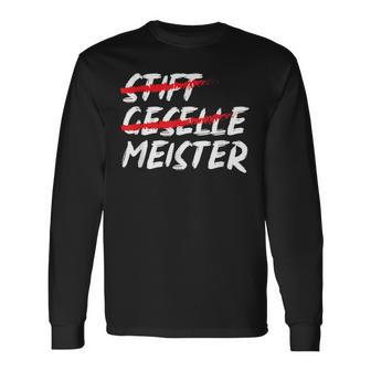 Pen Geselle Meister Meisterprüfung Prüfung Für Handwerker Langarmshirts - Geschenkecke