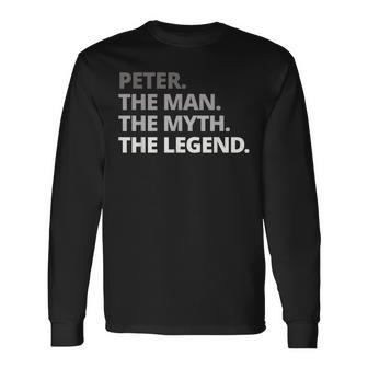 Peter Slogan Langarmshirts - Geschenkecke