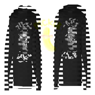 Pickle Licker Pickle Long Sleeve T-Shirt | Mazezy