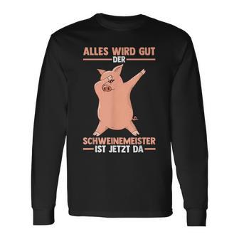 Pigs Pig Master Farmers Pig S Langarmshirts - Geschenkecke