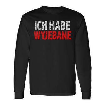 Polska T Polish Slogan Wyjebane Polski Langarmshirts - Geschenkecke