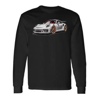 Porsc Gt 3 Rs Sports Car Coupe 911 Langarmshirts - Geschenkecke