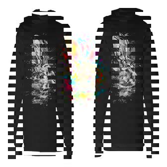 Primavera Pascua Karnickel Lindo Conejo Pascua Conejo Motivos Camiseta de manga larga - Regaloses