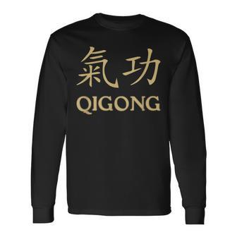 Qi Gong Kleidung Für Yogaübungen Mit Chigong Und Tai Chi Langarmshirts - Geschenkecke