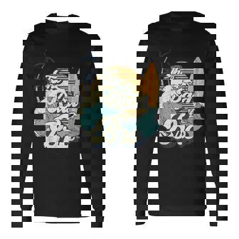 The Rad Bro Big One Surf Birthday Decorations For Brother Long Sleeve T-Shirt | Mazezy