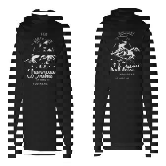 Randonnée Montagne Alpinisme Ural Russe T-shirt à manches longues - Cadeauxyz