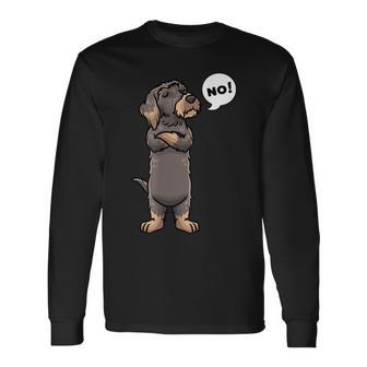 Rauhaardackel Dachshund Dog Langarmshirts - Geschenkecke