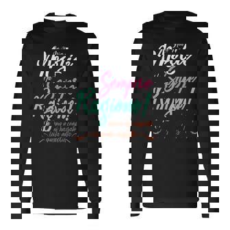 Regalo Per Uomo Divertenti La Mia Moglie Ha Sempre Ragione Maglietta a maniche lunghe - Novitaregali