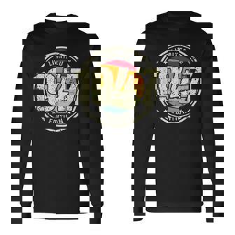 Retro 77 Años Nacido En 1947 Edición Limitada 77 Cumpleaños Camiseta de manga larga - Regaloses