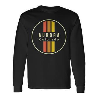 Retro Aurora Colorado Langarmshirts - Geschenkecke