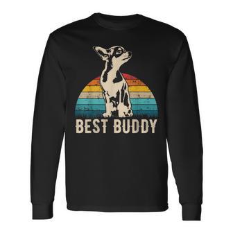 Retro Chihuahua Geschenk Idee Langarmshirts - Geschenkecke