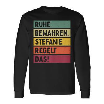 In Retro Colours Stefanie Regelt Langarmshirts - Geschenkecke