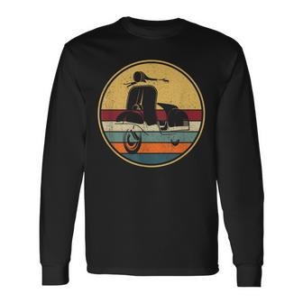 Retro Scooter Moped Intage Moped Langarmshirts - Geschenkecke