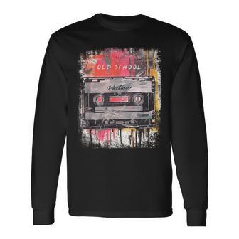 Retro Style Old School Music Tape Cassetteintage Mixtape Langarmshirts - Geschenkecke