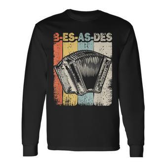 Retro Styrian Harmonica B-Es-As-Des Langarmshirts - Geschenkecke