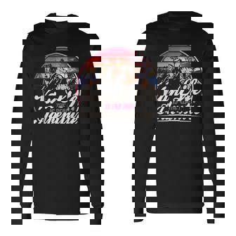 Retrointagean Life Es Laerdadera Aventura Camiseta de manga larga - Regaloses