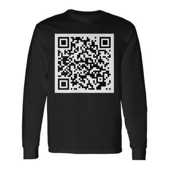 Rick Roll Qr Langarmshirts - Geschenkecke