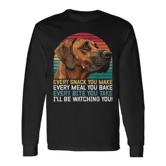 Ridgeback Jeden Bissen Den Du Isst Ridgeback Langarmshirts - Geschenkecke