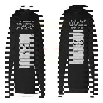 Rock Paper Scissors Easy Halloween Matching Group Costume Long Sleeve T-Shirt | Seseable UK