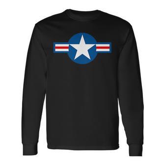 Roundelintage Air Force Usaf T-shirt à manches longues - Cadeauxyz