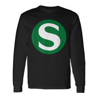 S Linie Zug Langarmshirts - Geschenkecke