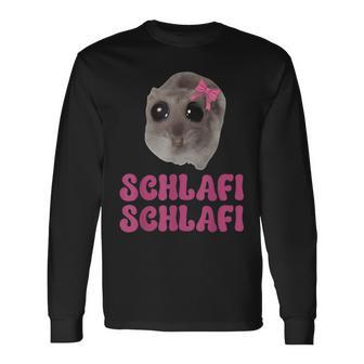 Sad Hamster Schlafi Schlafi Langarmshirts - Seseable