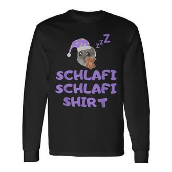 Sad Hamster Schlafi Schlafi Langarmshirts - Geschenkecke